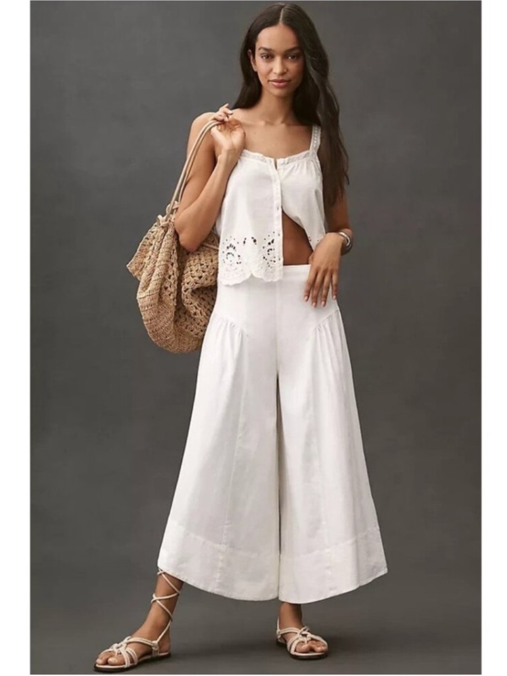 Nwt pilcro linen  wide leg pants